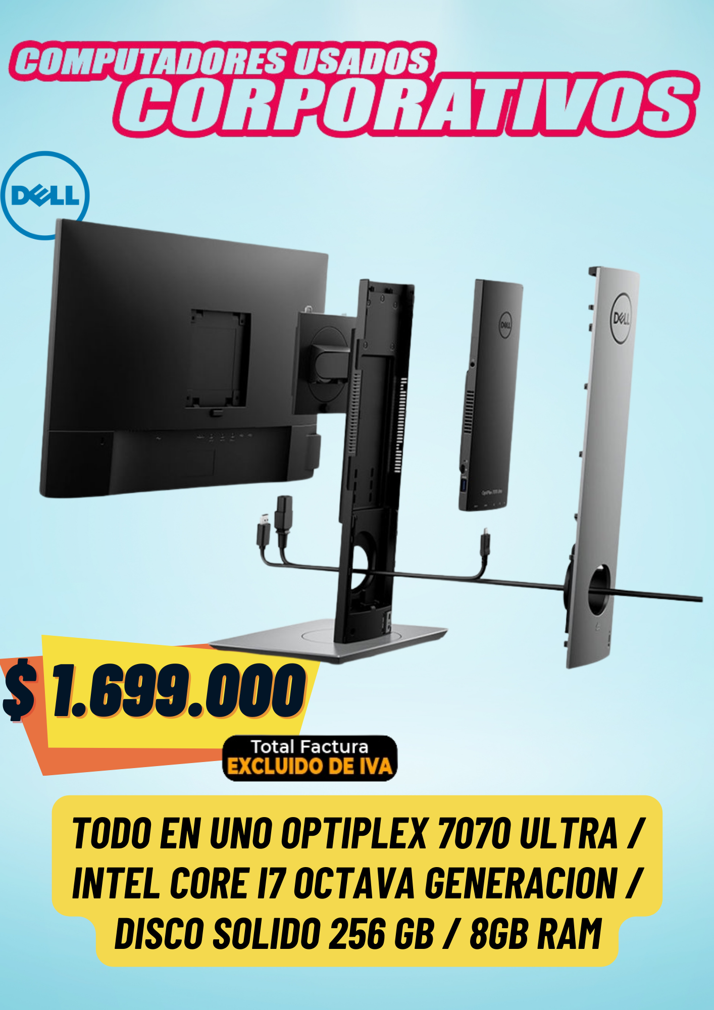 Todo en uno OPTIPLEX 7070 ULTRA